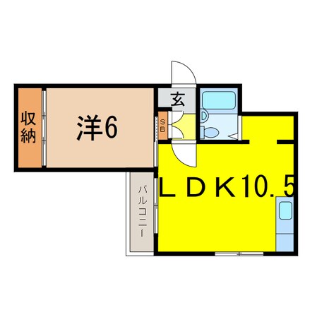 レジデンス5条（5-7）の物件間取画像